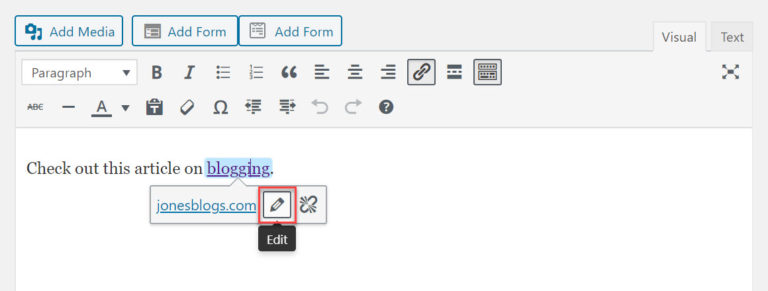 Plugin lassique Ajouter des liens Nofollow